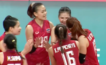 วอลเลย์บอลหญิงไทย ถนอมตัวหลักก่อนชนะใสๆ 2 นัดติด ซิวแชมป์กลุ่มบี ลิ่วรอบ 2 เอเชียนเกมส์ 2022